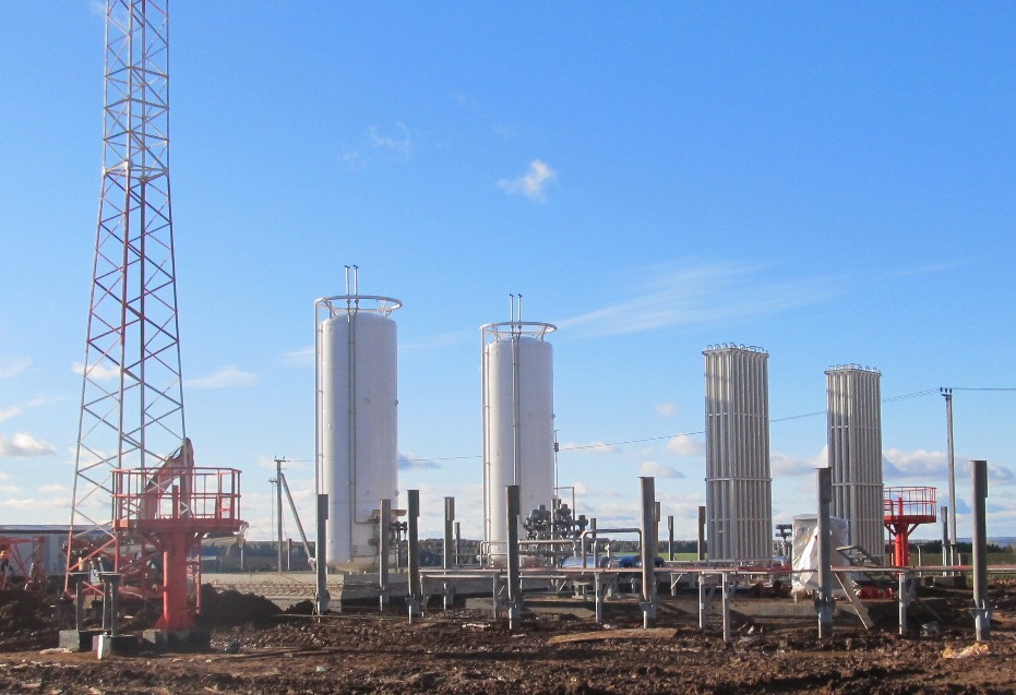 Система хранения СПГ в Карагайском районе Пермского края