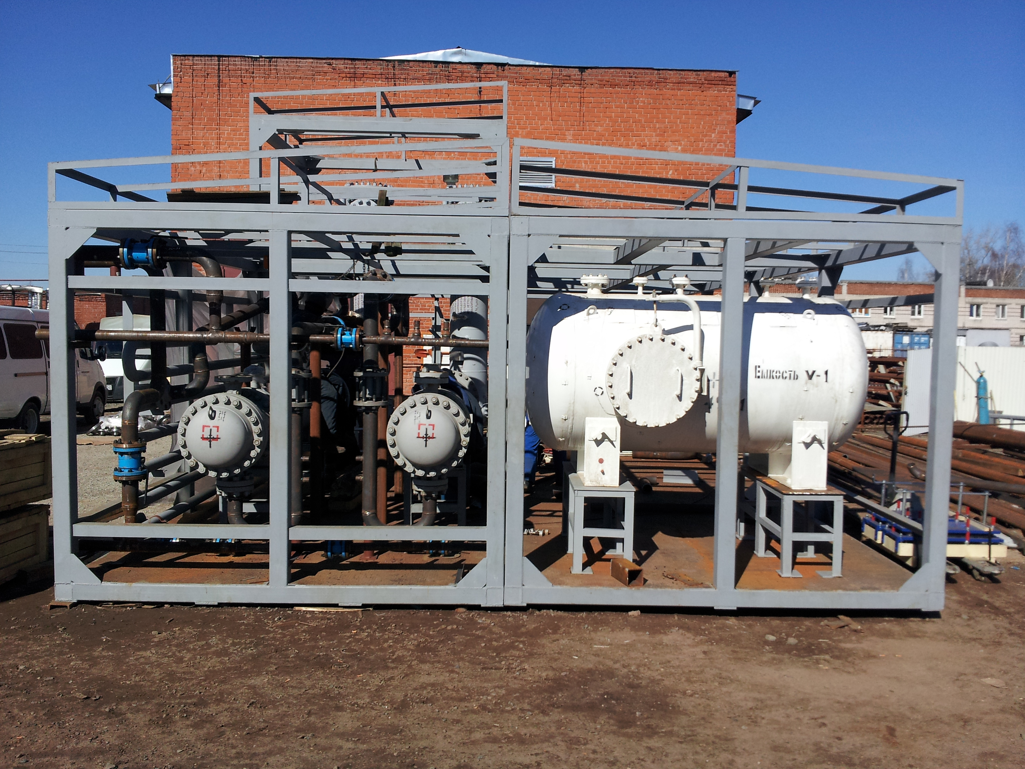 Блочный пункт подготовки газа (БППГ)