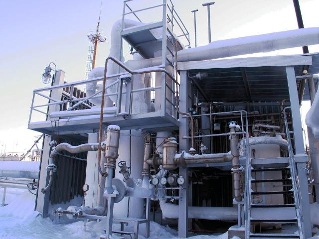 Опытно-промышленный комплекс по производству СПГ на АГНКС-500